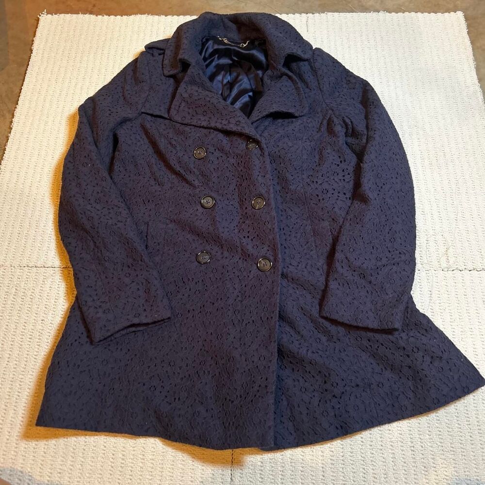 Juicy-couture Women's Navy and Blue Coat